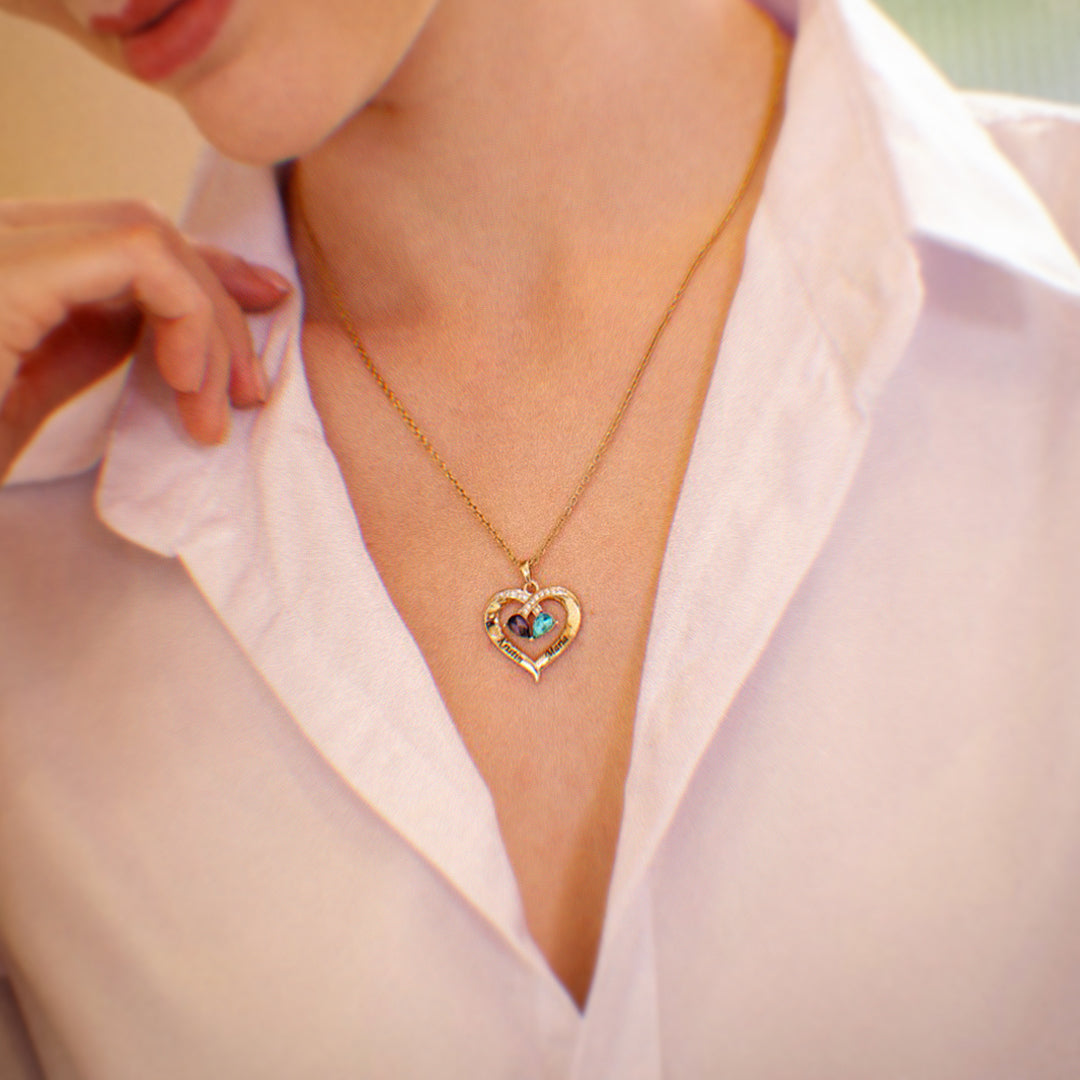 Forever Together Birthstone Necklace