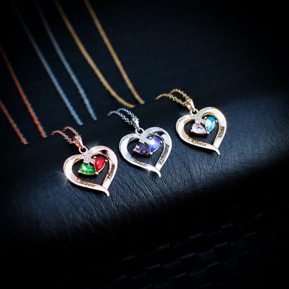 Forever Together Birthstone Necklace