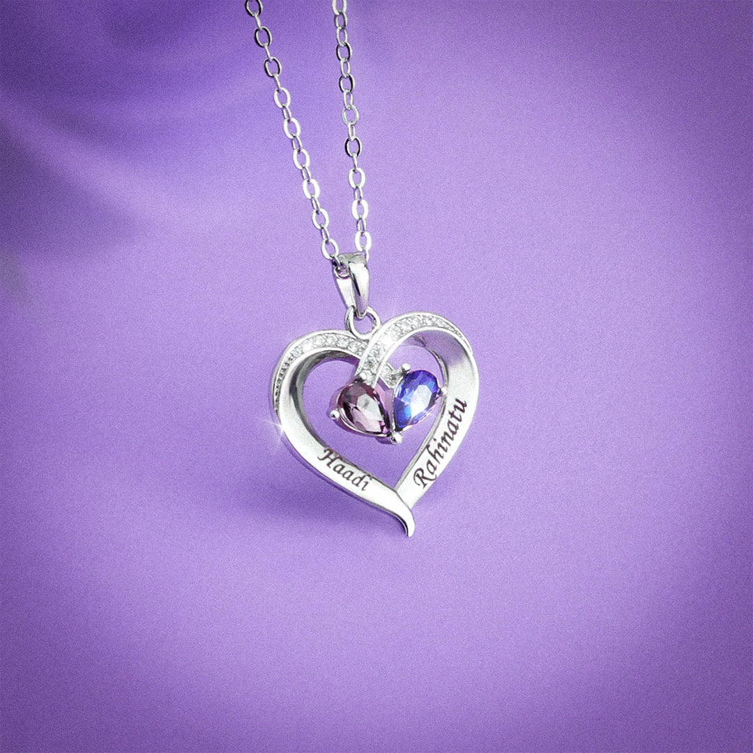 Forever Together Birthstone Necklace
