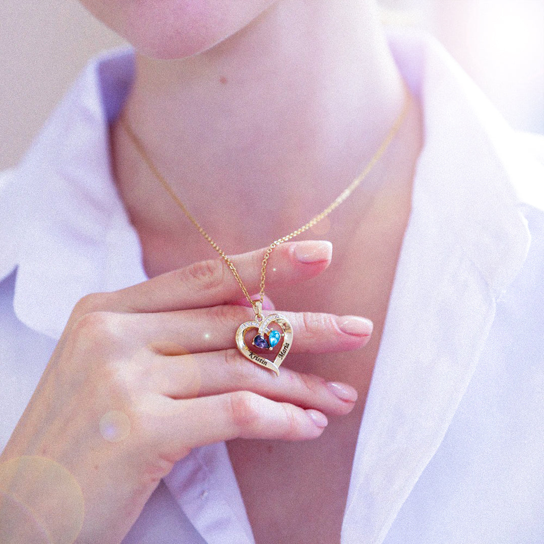 Forever Together Birthstone Necklace
