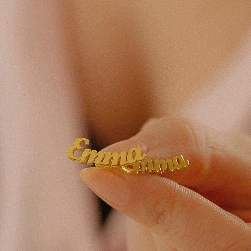 Luxurious Name Plate Earrings