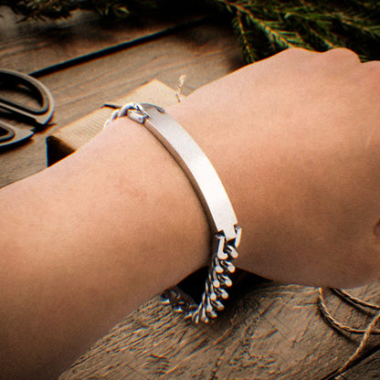 Personalised Cuban Link Bracelet
