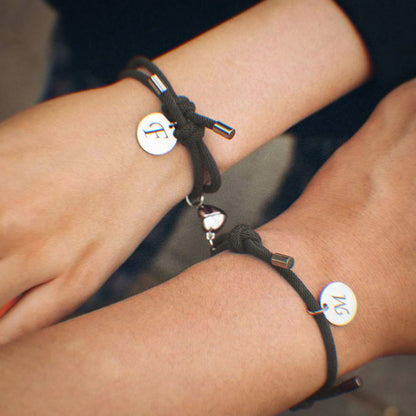 Magnetic Bracelet with Initials