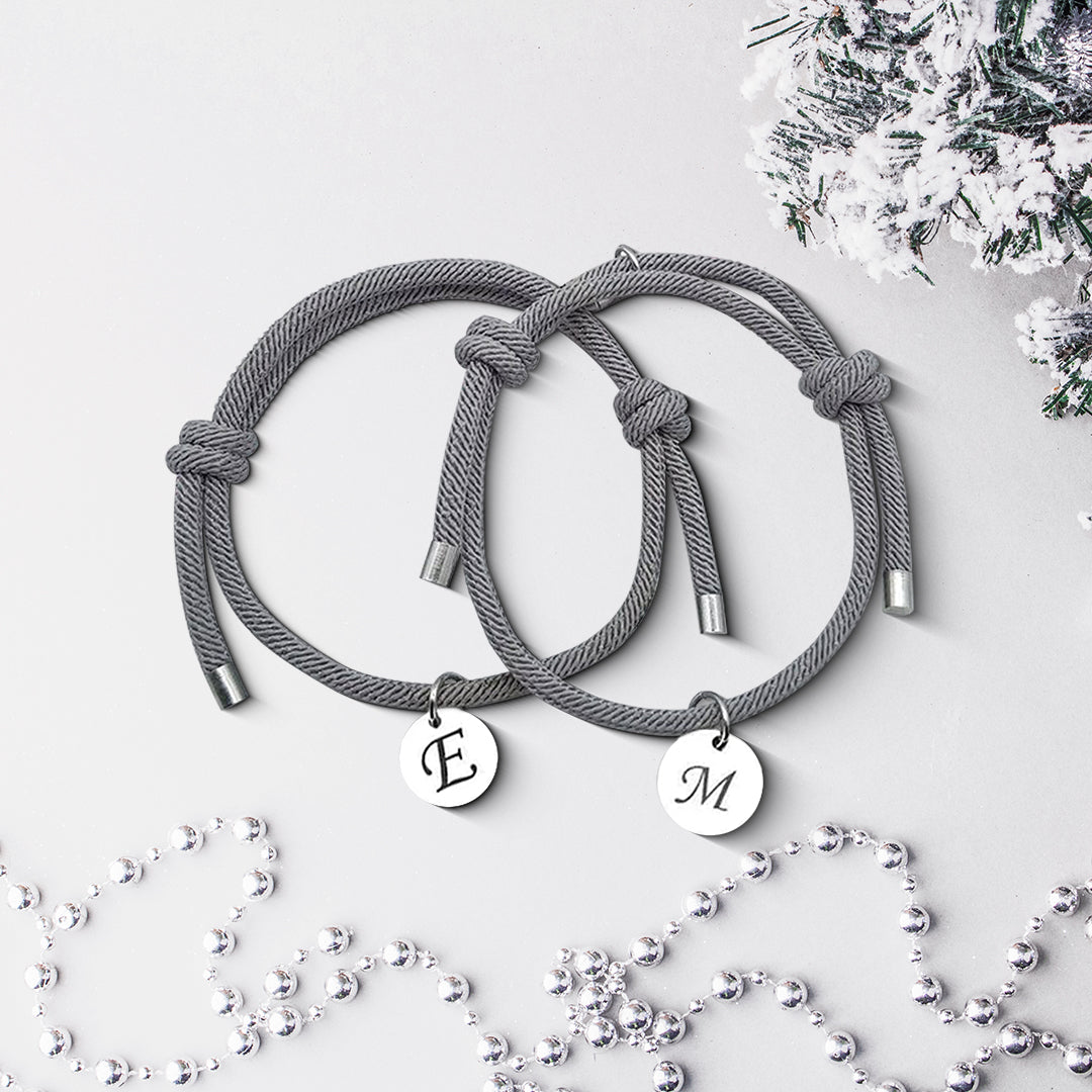 Magnetic Bracelet with Initials