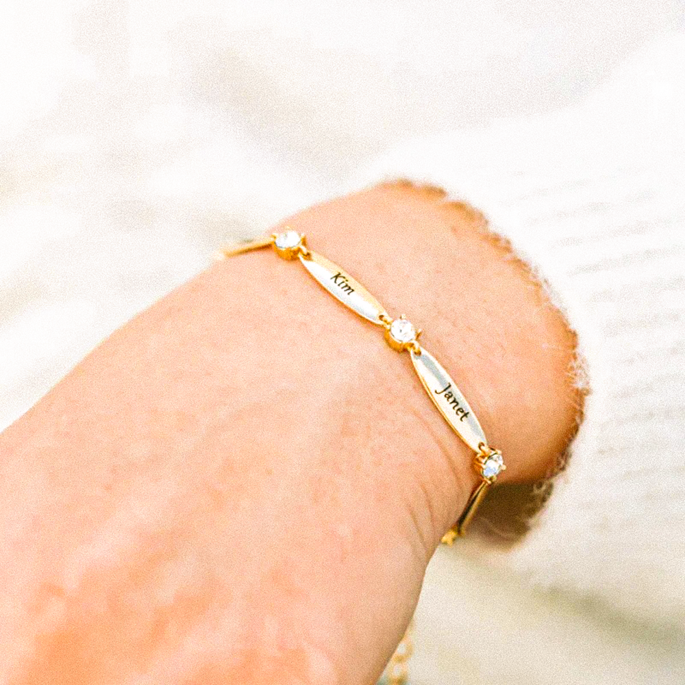 Personalised Bracelet with Engraving
