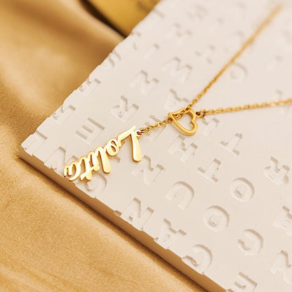 Personalised Fashionable Name Necklace