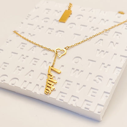 Personalised Fashionable Name Necklace