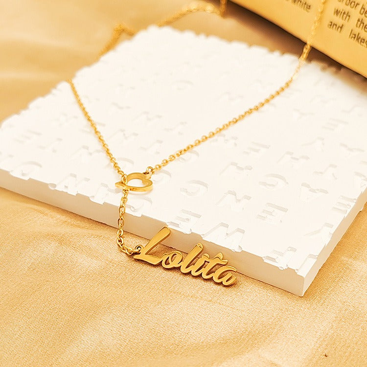 Personalised Fashionable Name Necklace