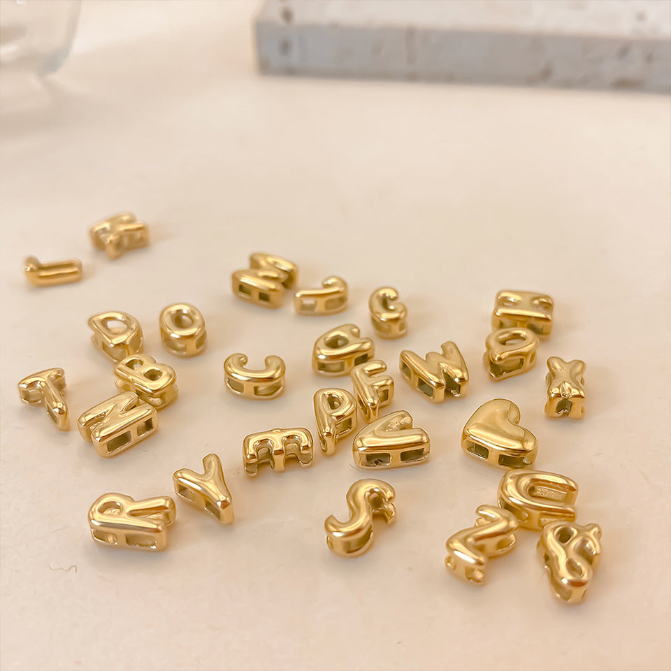 Personalised Bubble Letter Necklace