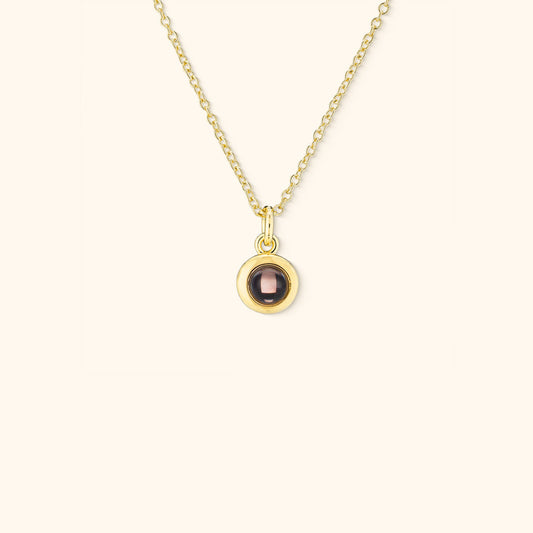 Personalised Circular Photo Necklace