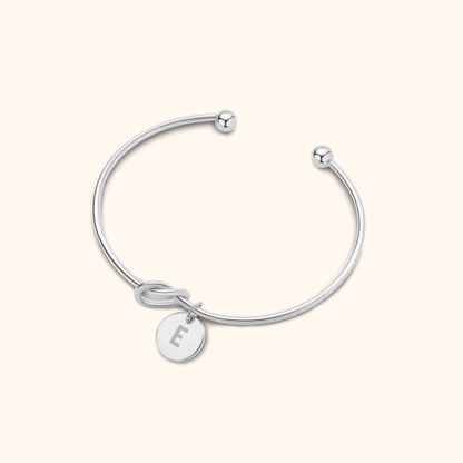 Knot Bracelet with Initials