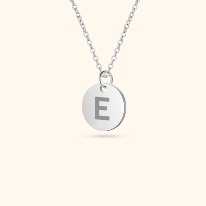 Luxurious Initial Coin Necklace