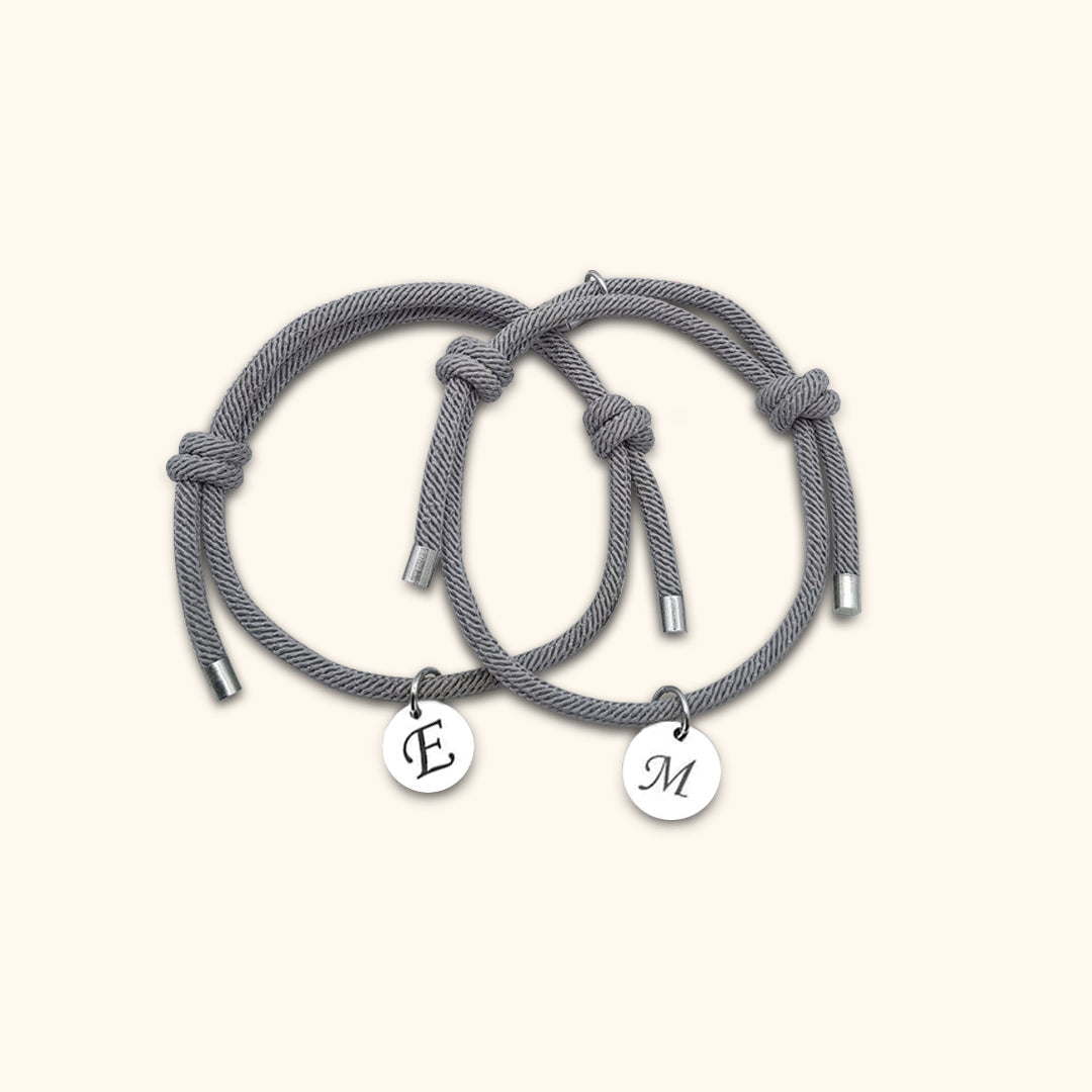 Magnetic Bracelet with Initials