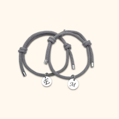 Magnetic Bracelet with Initials