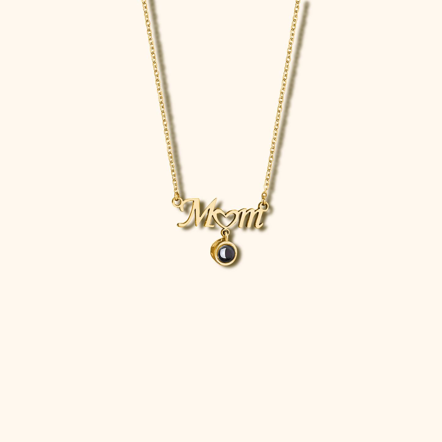 Mum's Necklace with Projection Charm