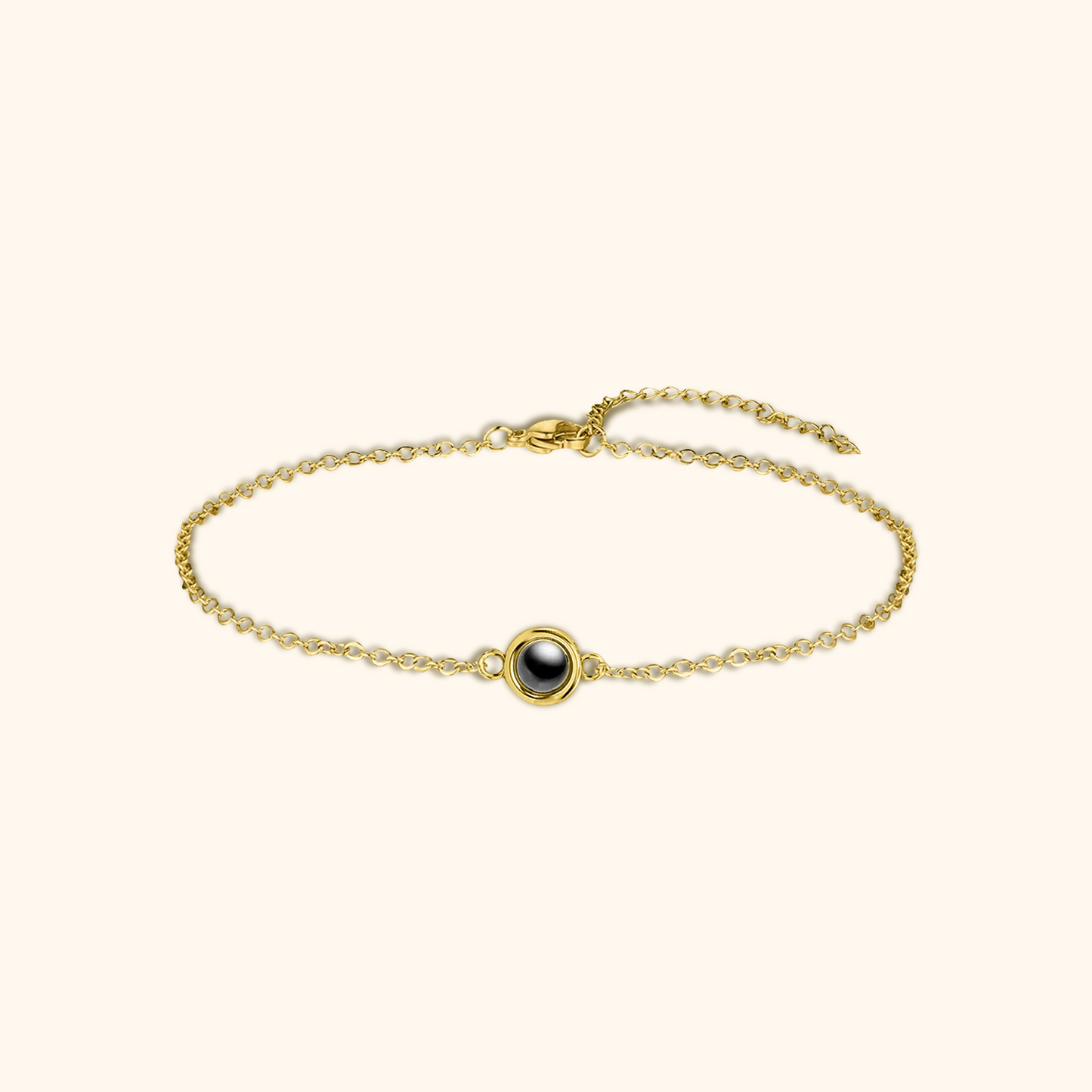 Classic Bracelet with Projection Charm