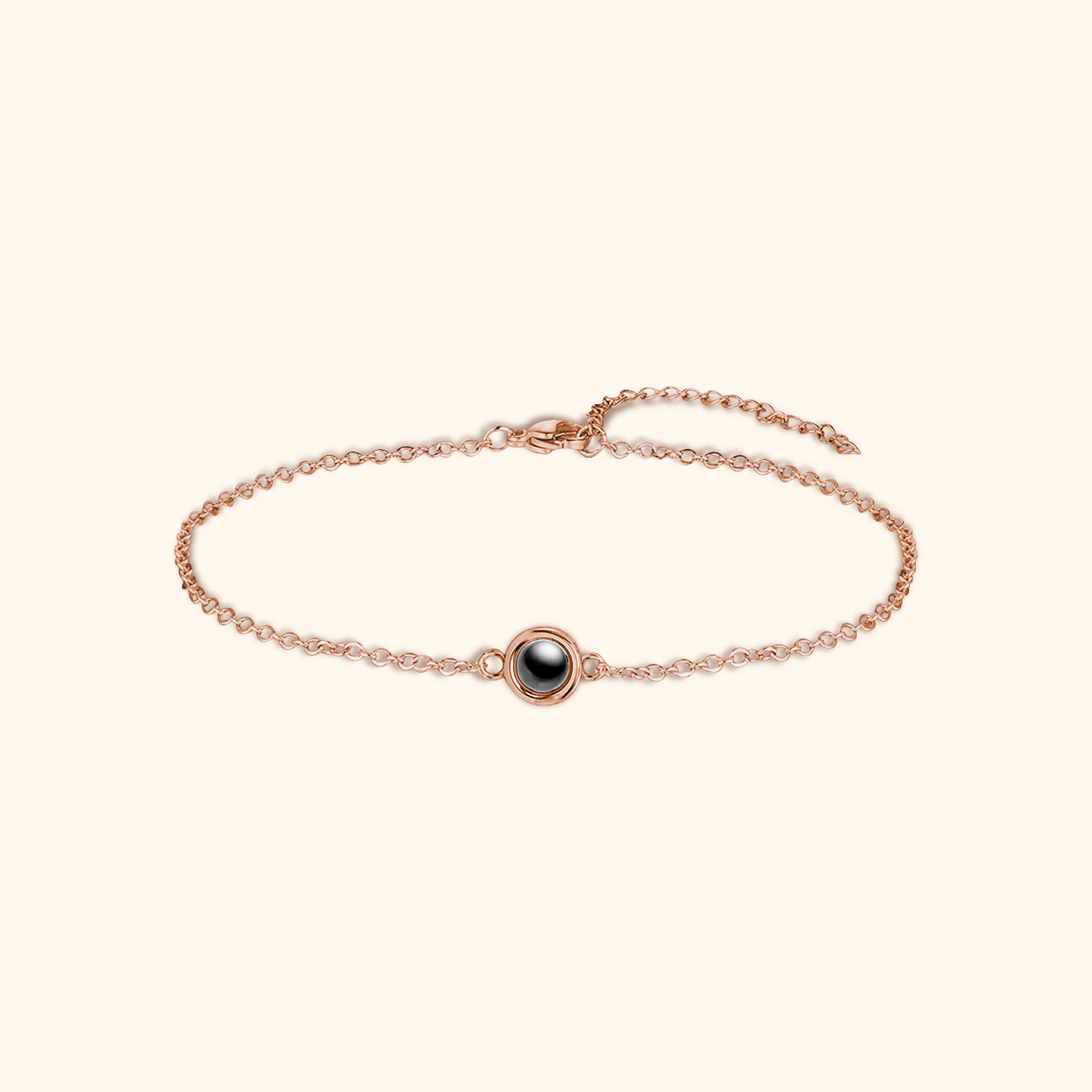 Classic Bracelet with Projection Charm