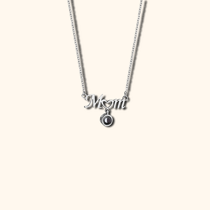 Mum's Necklace with Projection Charm