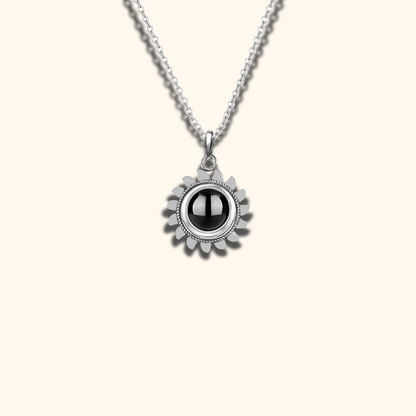 Sun Necklace with Projection Charm