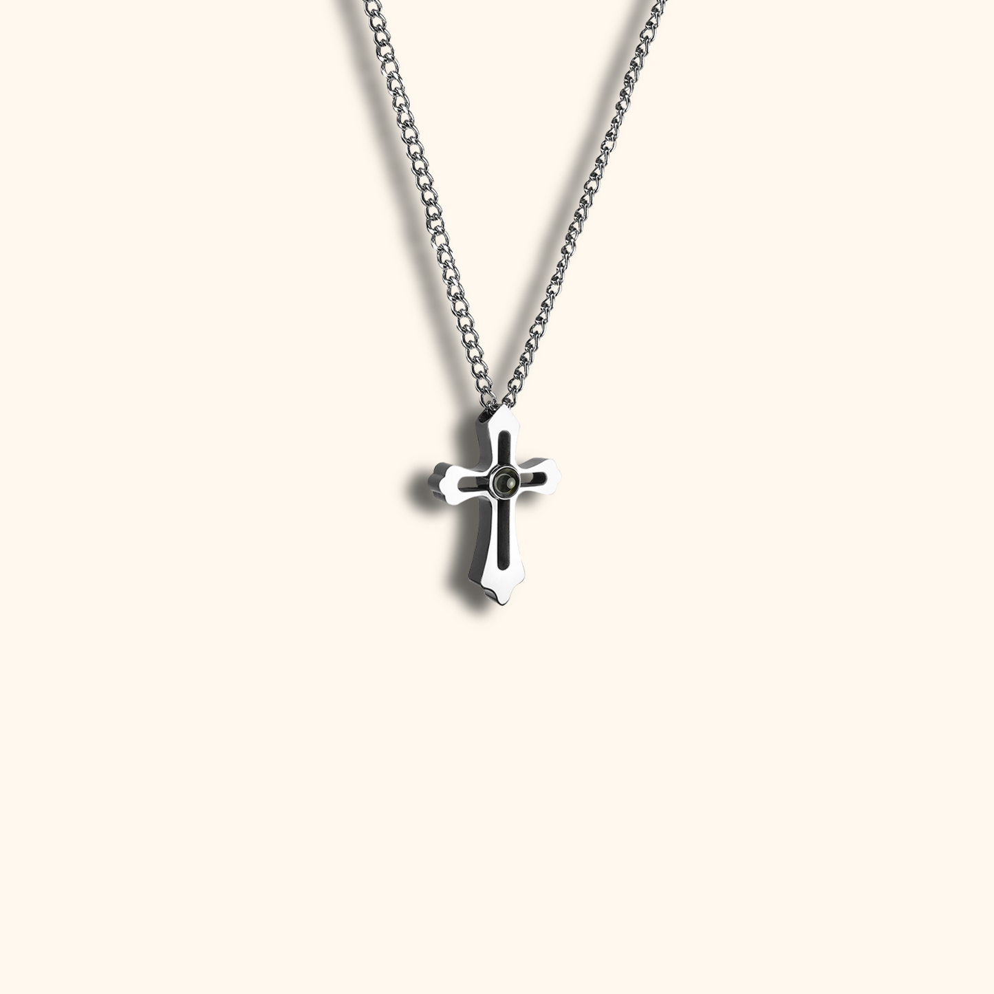 Creed Necklace with Projection Pendant