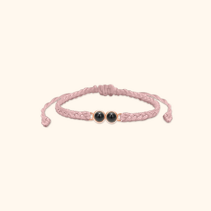 Photo Bracelet with Double Projection Charm