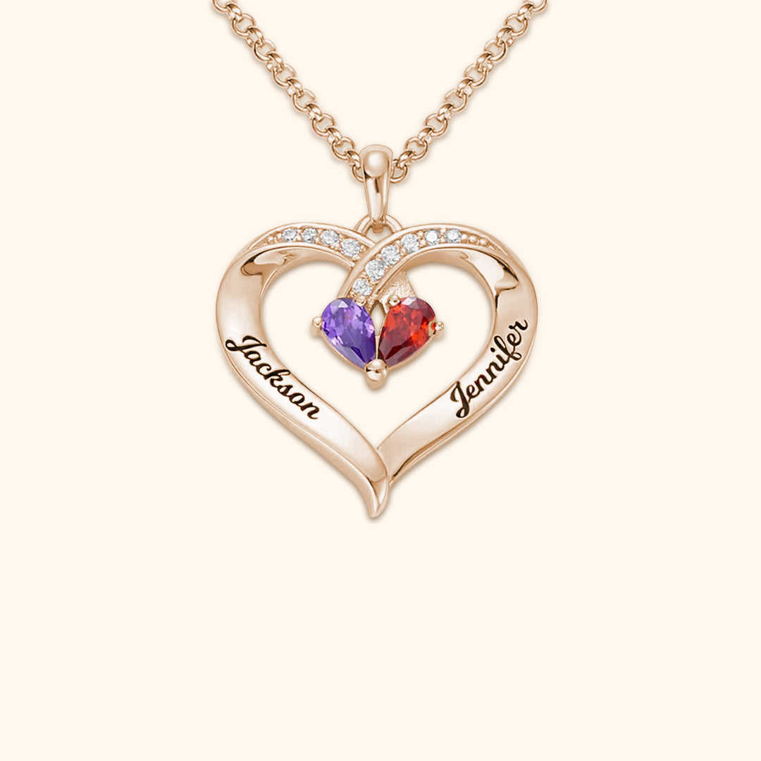 Forever Together Birthstone Necklace