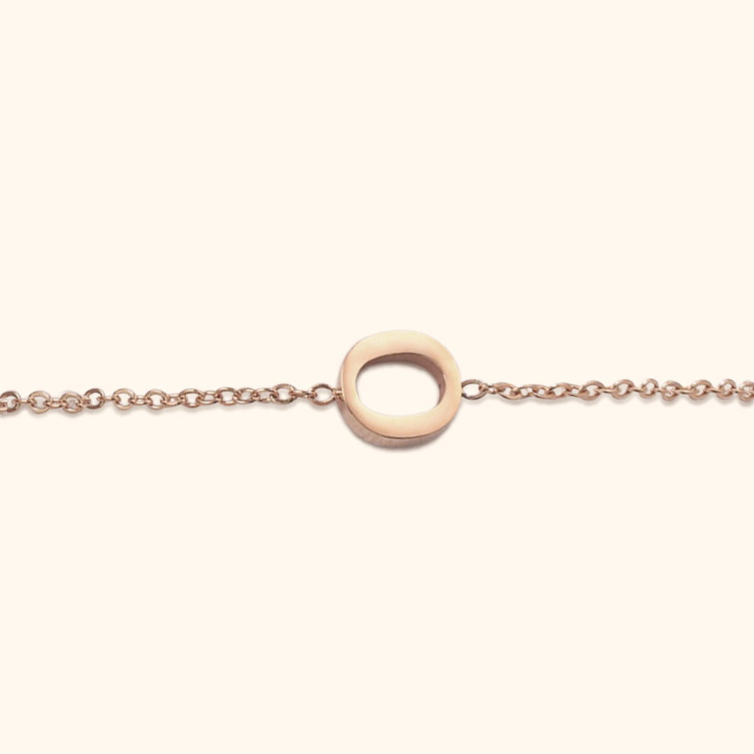 Fine Letter Bracelet