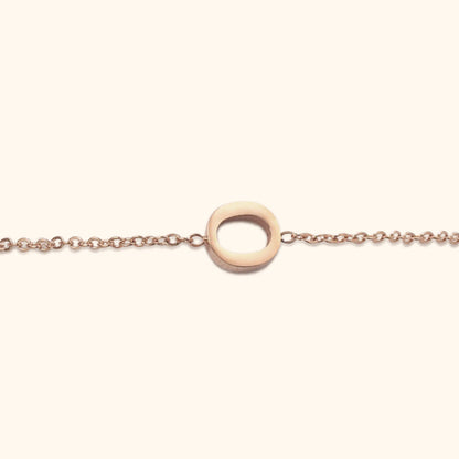 Fine Letter Bracelet