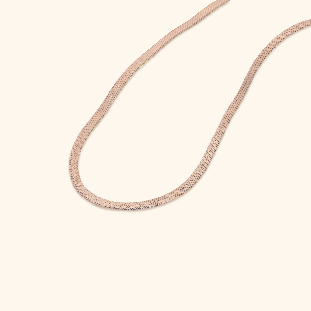 Trendy Herringbone Necklace