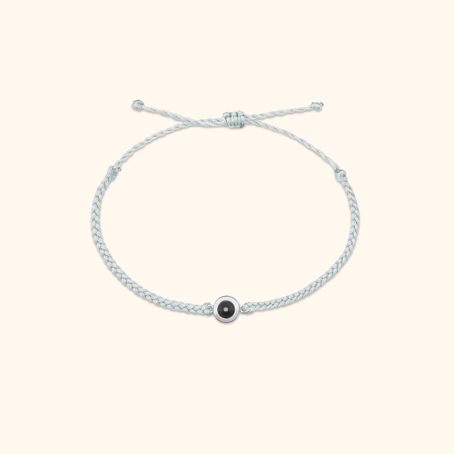 Personalised Circle Photo Bracelet