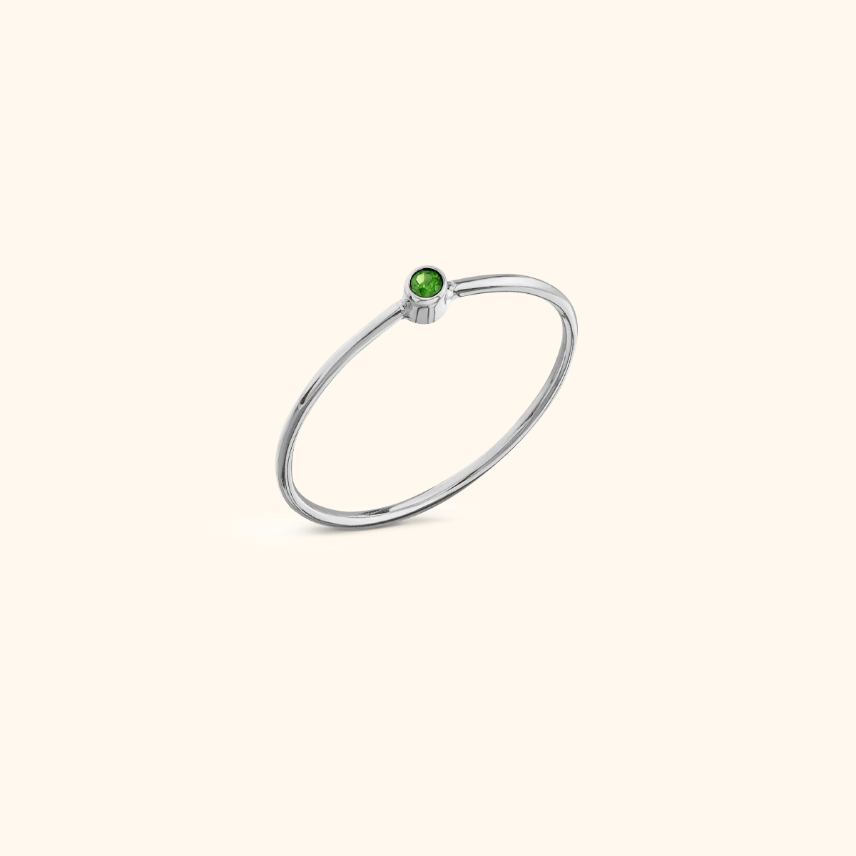 Sparkling Ring with Birthstone