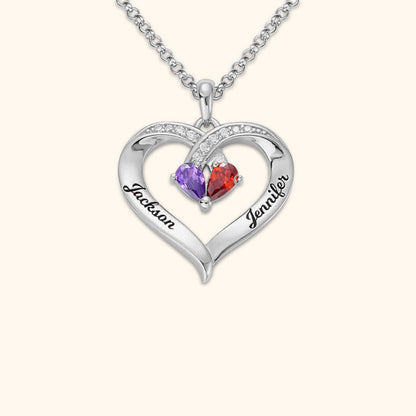 Forever Together Birthstone Necklace