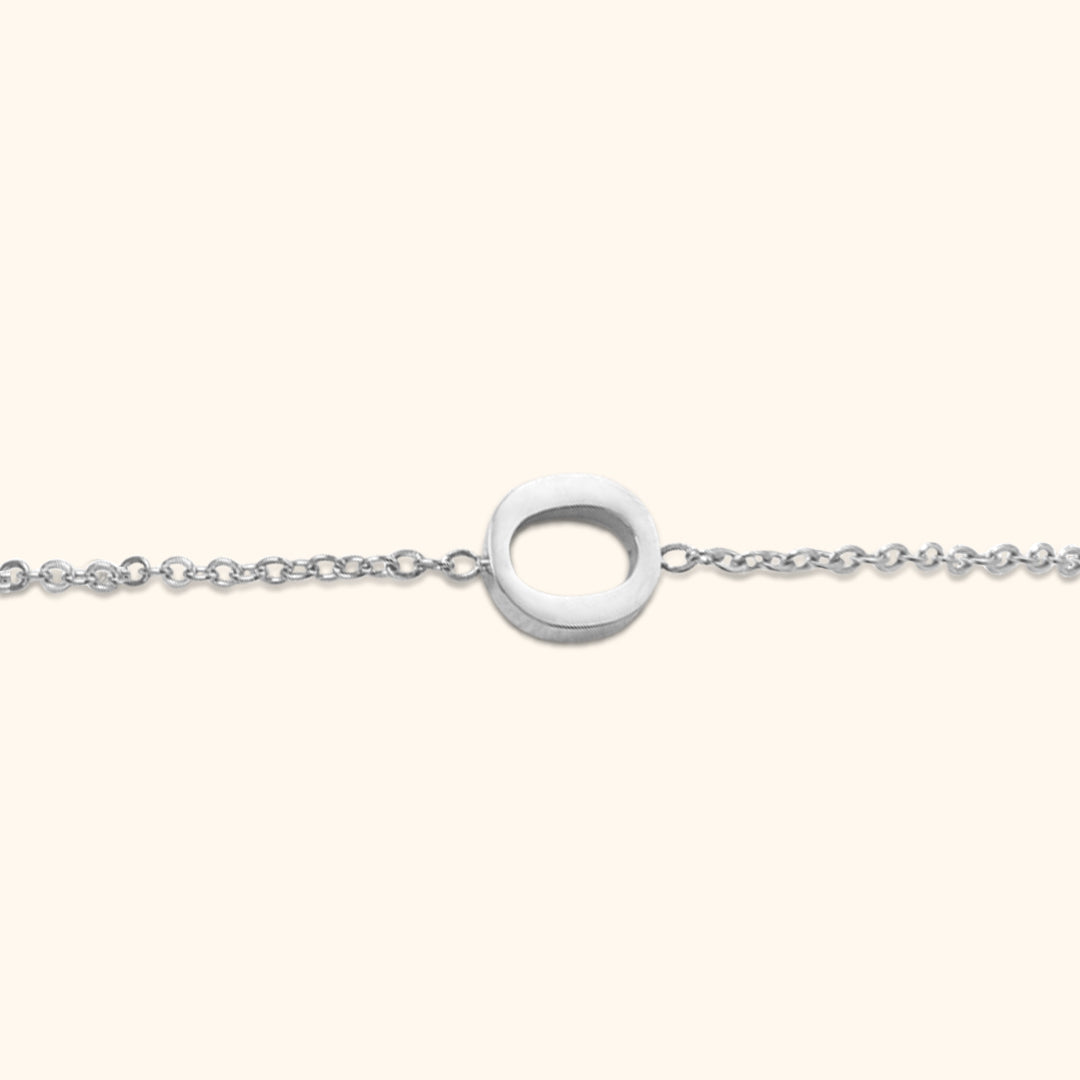 Fine Letter Bracelet