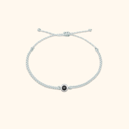 Personalised Circle Photo Bracelet