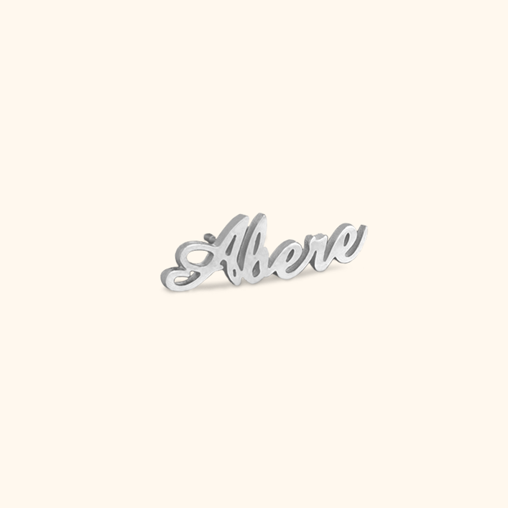 Luxurious Name Plate Earrings