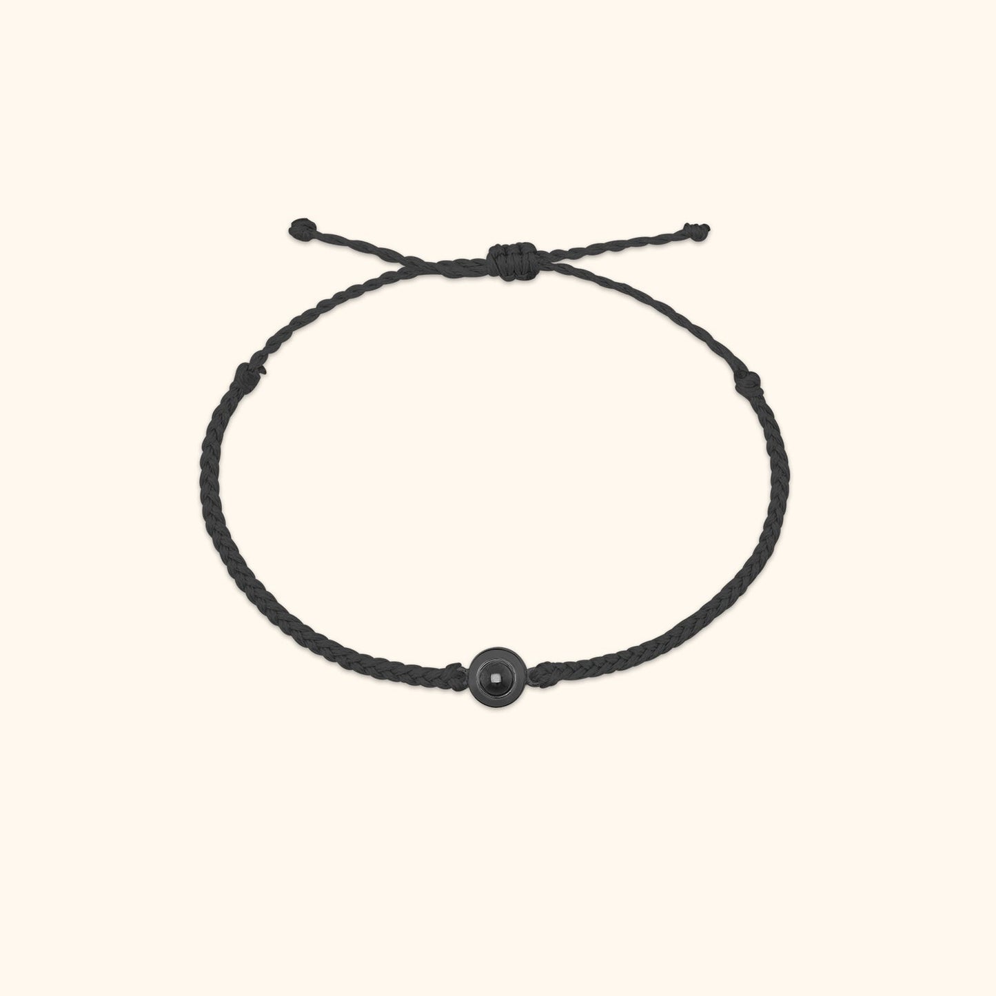 Personalised Circle Photo Bracelet