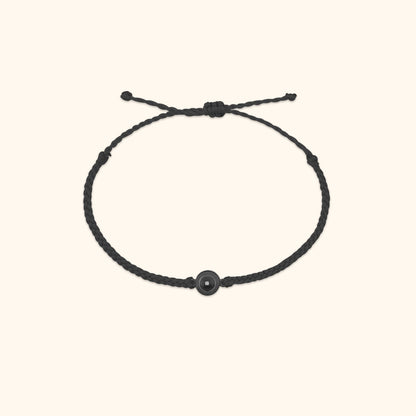 Personalised Circle Photo Bracelet