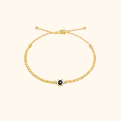 Personalised Circle Photo Bracelet