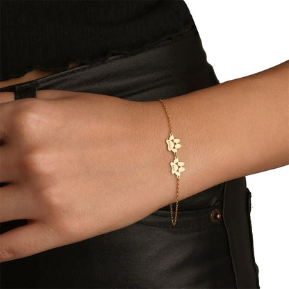 Customisable Paw Print Bracelet