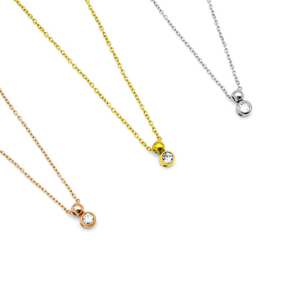 Personalised Birthstone Necklace.