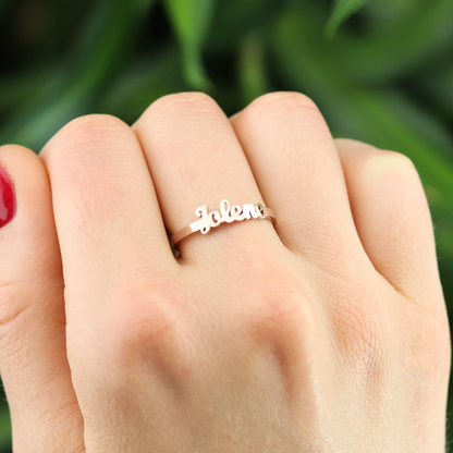 Luxurious Ring With a Name