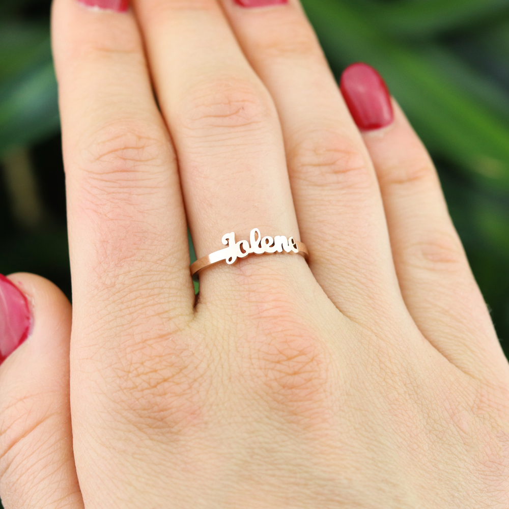 Luxurious Ring With a Name