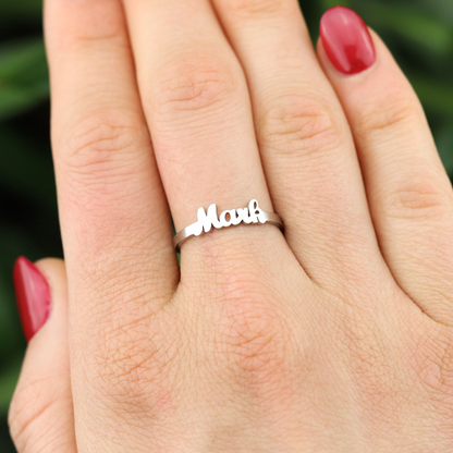 Luxurious Ring With a Name